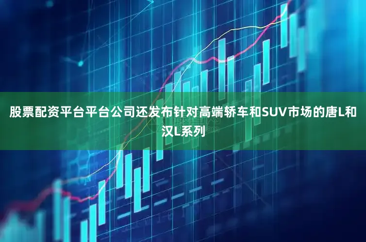 股票配资平台平台公司还发布针对高端轿车和SUV市场的唐L和汉L系列