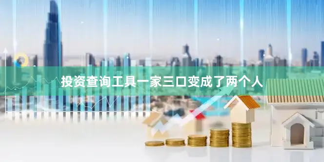 投资查询工具一家三口变成了两个人