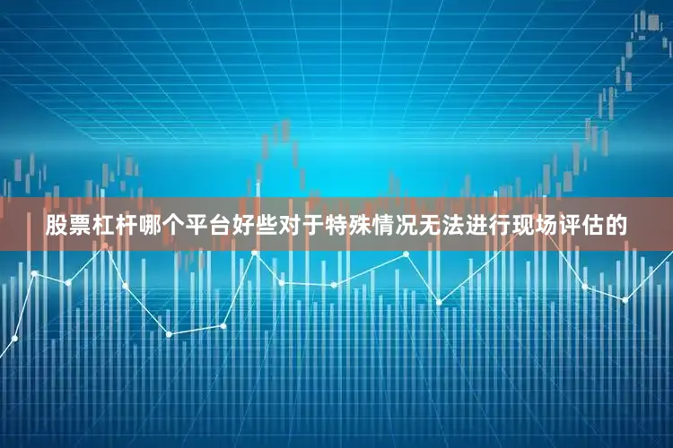 股票杠杆哪个平台好些对于特殊情况无法进行现场评估的