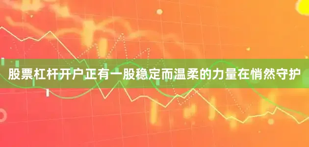 股票杠杆开户正有一股稳定而温柔的力量在悄然守护