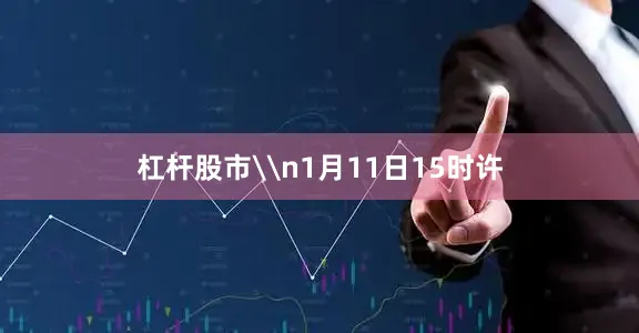 杠杆股市\n1月11日15时许